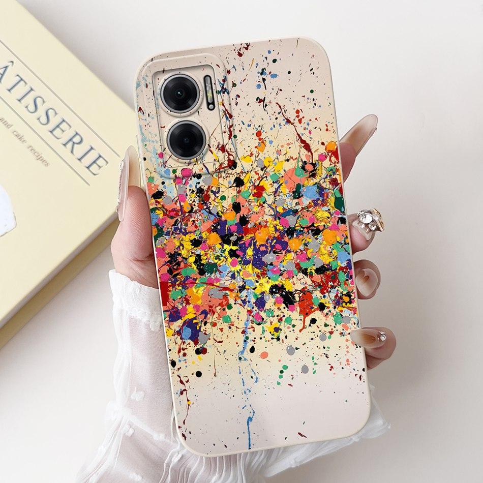 For Xiaomi Redmi 10 5G Fashion Cool Printed Phone Case For Redmi Note 11E Redmi10 5G Soft Silicone Shockproof Cases