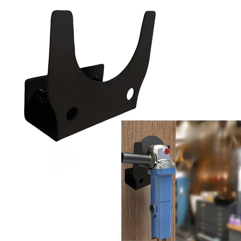 Screwdriver Wrench Angle Grinder Holder Wall Mount Bracket Maintenance Worker Electrician Tools Storage Rack