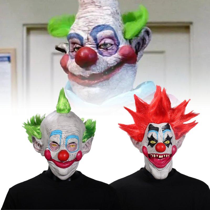 Killer From Klowns Outer Space Character Mask Halloween Headwear Cosplay Props