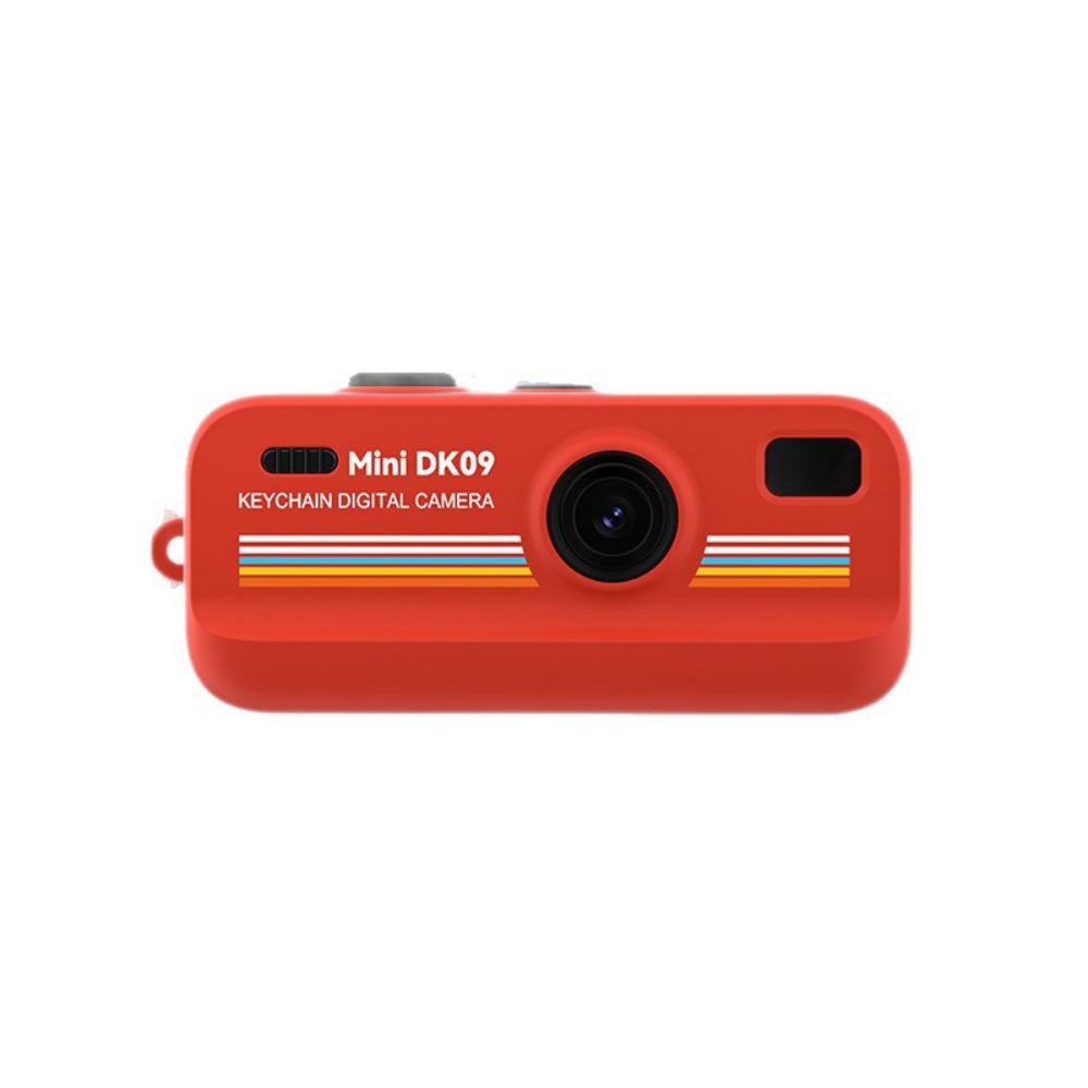 with Flash Retro CCD 16x Zoom 2K HD Thumb Camera Keychain Mini Digital Camera  For Vlogging