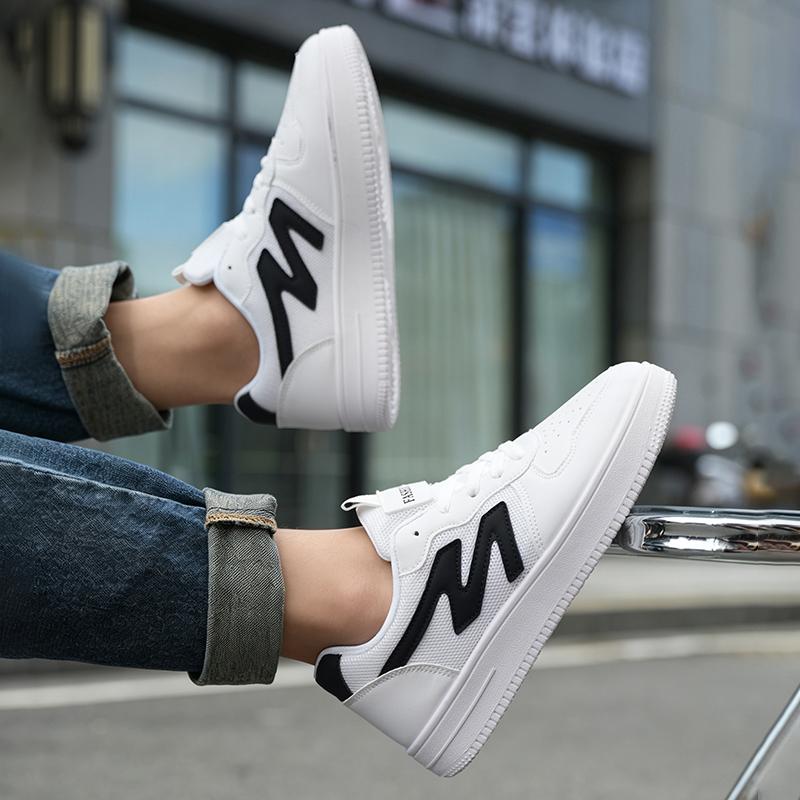 Herren Freizeitschuhe Vier Jahreszeiten Mode Skateboarden Studenten Bequeme Sneaker Jungen Trendig Weiche Sohle Atmungsaktive Schuhe