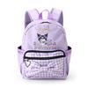 Sanrio Kids Backpack M Kuromi Kids School Trip Backpack with Name Space 505765
