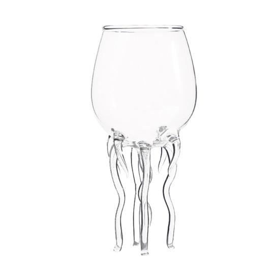 Bicchieri da Vino con Tentacoli di Polpo, Bicchiere da Cocktail a Forma di Medusa, Bicchieri Artistici da Vino, Decorazione Fresca per Bar, Regalo di Compleanno Unico per Lei Lui