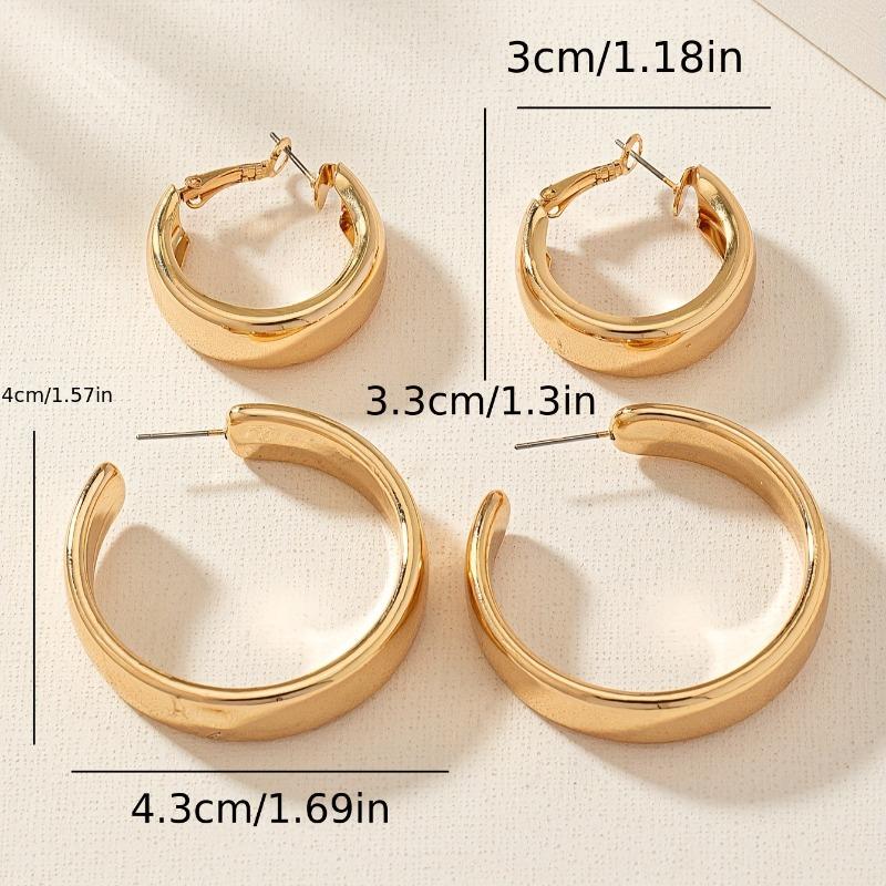 Fashion Accessories Pair Basic Earrings Earrings Personalized Earrings Fashion Set