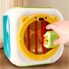 Baby Montessori Toys 6-in-1 Activity Cube Fishing Games Educational Toys Shape Sorter  Music Learning Toys for Infants  Toddlers