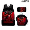 Iconic Favored Tahiti Polynesian Hibiscus 3D Pattern 3pcs/Set pupil Schoolbags Daily Laptop Pack Daily Pack Lunch Box Pen Case