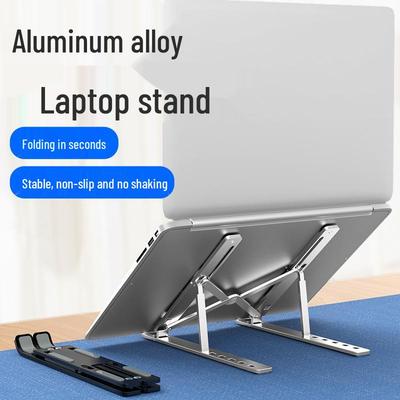 N3 Laptop & Tablet Stand: Foldable, Height-Adjustable, Multi-Functional Aluminum Cooling Stand