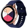 Universal Silicone Strap 20mm, Navy Blue