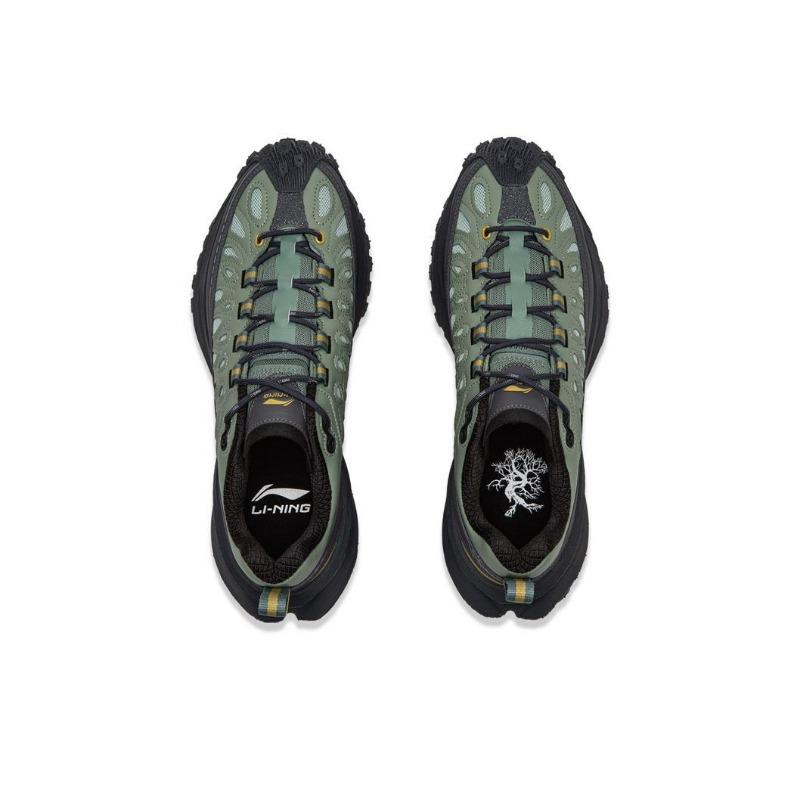 Li Ning Youxia Zapatillas Casuales Unisex de Caña Baja Cómodas, Modernas, Deportivas, Absorción de Impactos, Resistentes al Desgaste AZGV175-10