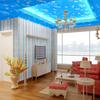 Blue Sky 3D Wallpapers DIY Self Adhesive Home Decor Waterproof Wall Stickers Living Room Background Mural Peel and Stick