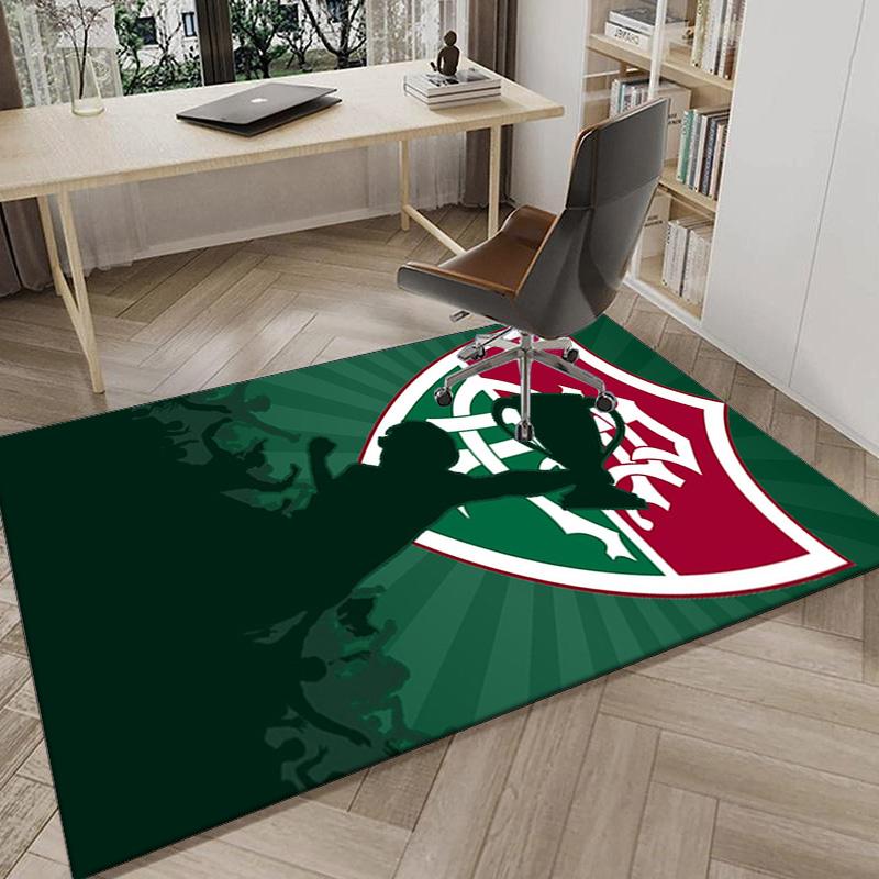 Flumi-nense Football Club Printed Area Rug for Office, Chair Rug, Decorative Carpet Floor Mat, Large Size Fan Gifts Christmas Gifts