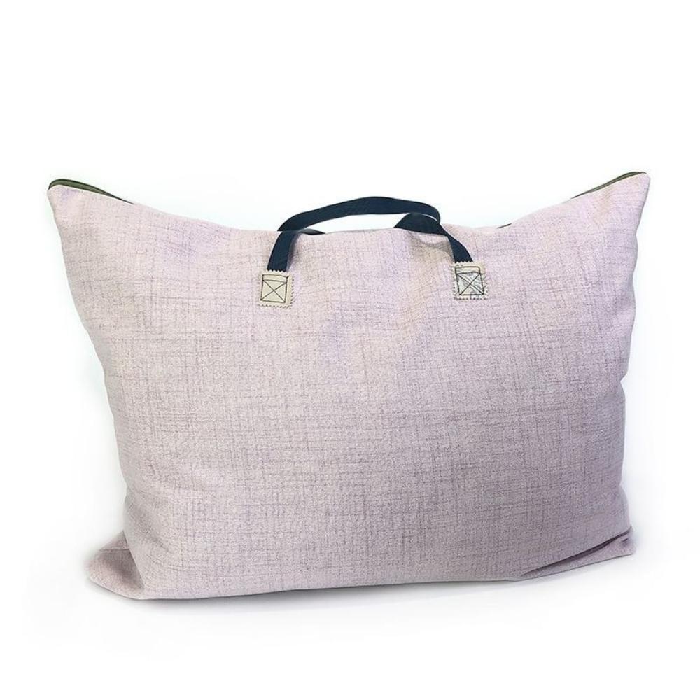 

Storage Bag with Zipper & Reinforced Handles for Quilts, Clothes, Moving 70*90cm, as pictured