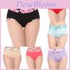 Damen Sexy Unterwäsche Modal Höschen Blumige Unterhose Elegante Boyshorts für Komfort