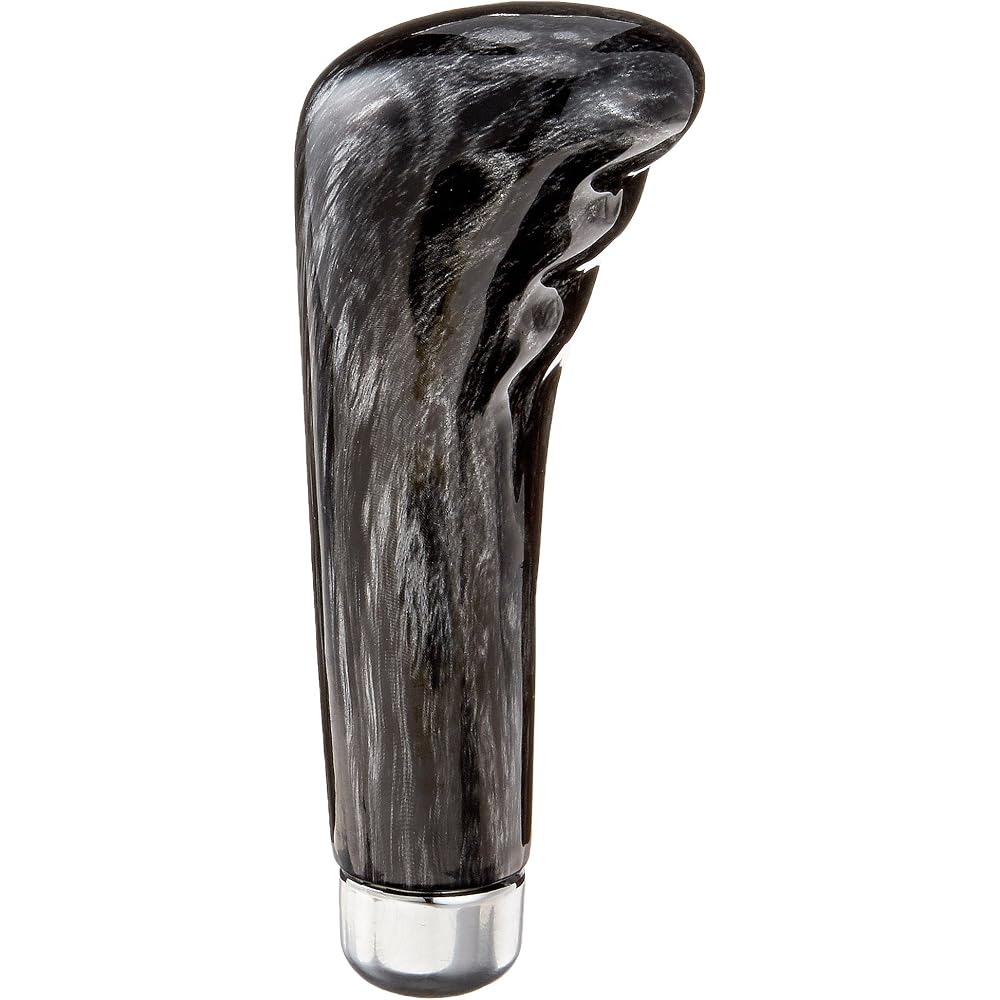 Jet Inoue Shift Knob, Gun Grip Knob, Black Wood Grain Finish, 200mm Length, Truck, 12 x 1.75mm Diameter, 560216