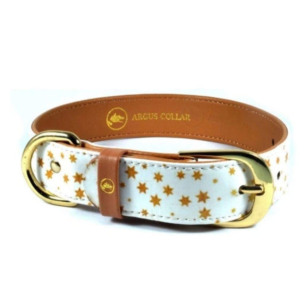 ArgusCollar Sold Dog Stylish Greek Vegan Leather (Argos Collar) [Collar Individually] Collar, Brand,