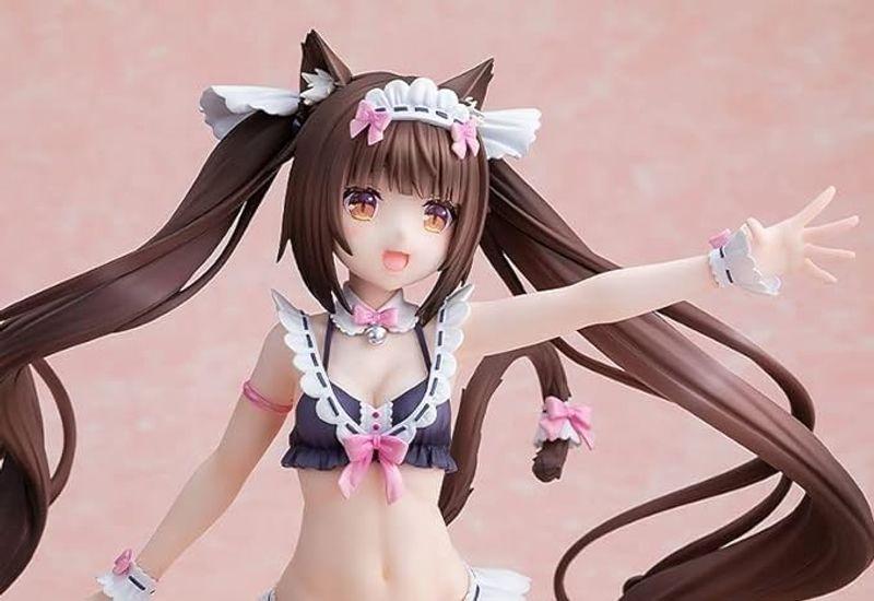 KDcolle Nekopara Chocolat Maid Swimsuit Ver. 1/7 Scale Plastic Painted Complete Figure KK14051