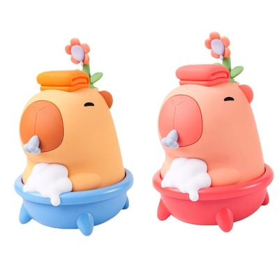 Lovely Foaming Soap Dispenser Shape Like Capybara For Children Rechargeable Adjustable Output IPX7