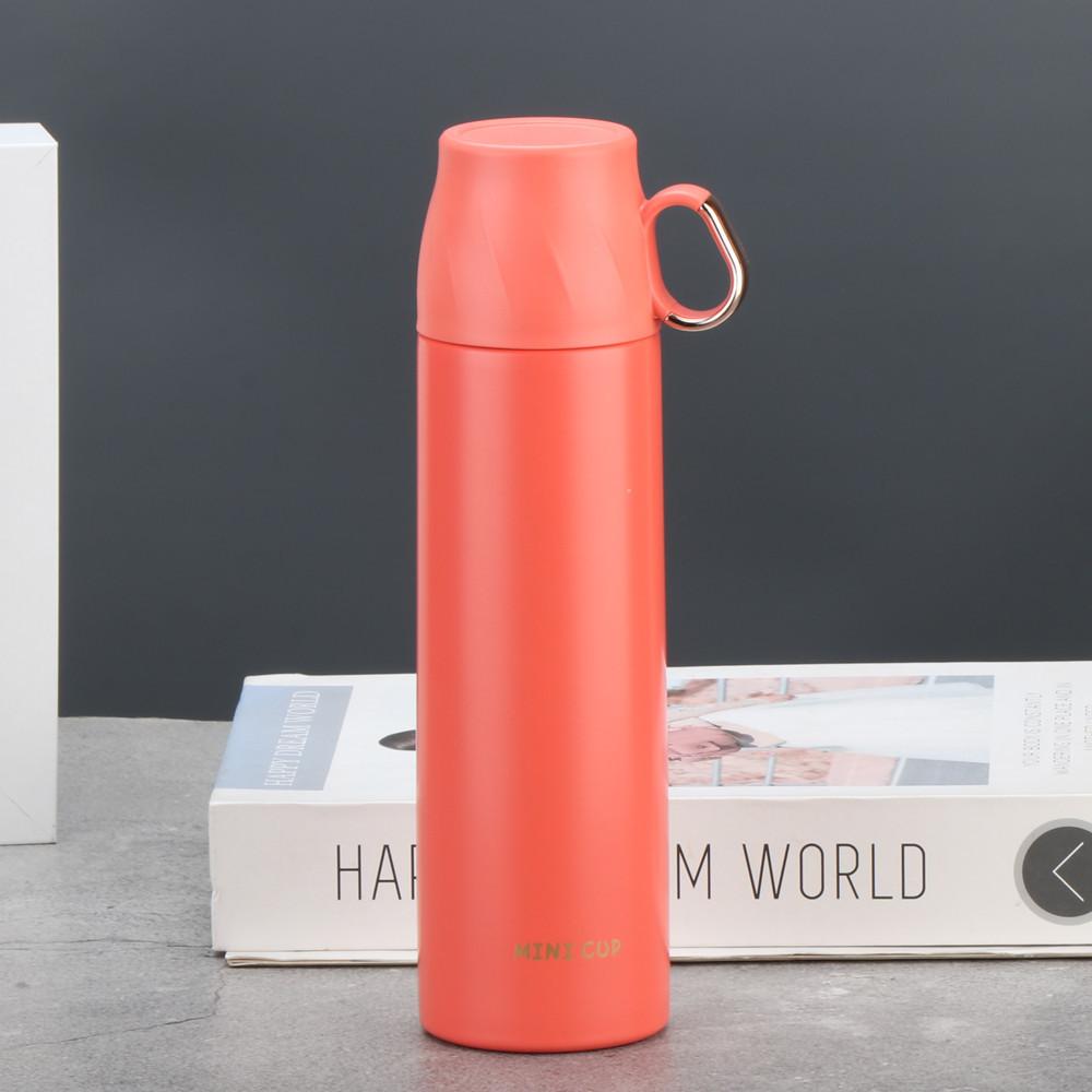 Japanese Ins Wind Cute Girl Student Thermos Cup Small Fresh Portable Water Cup Vitality Girl Heart Thermos Cup