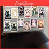 Cute Cartoon Cat Tarot Stickers Set Of 78 Waterproof Guitar Notebook Luggage Diy Decoration