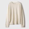 Basic House Women's Wool-Blend Crewneck Knit Sweater