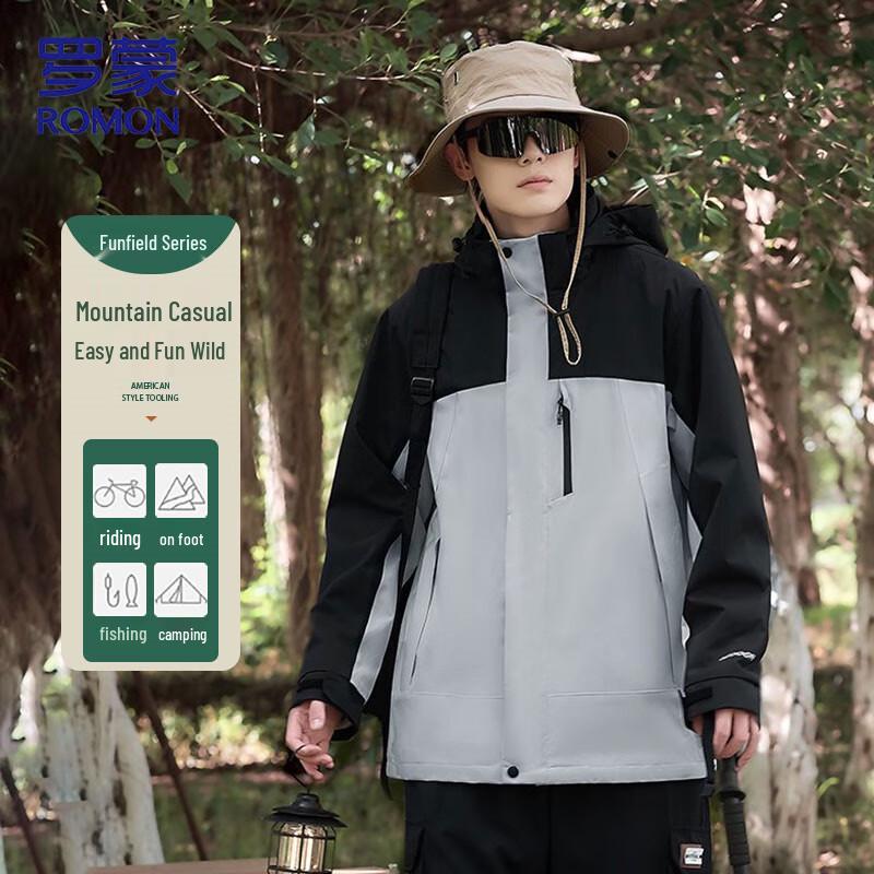 

ROMON Men s 3-in-1 Autumn/Winter Outdoor Jacket 4XL