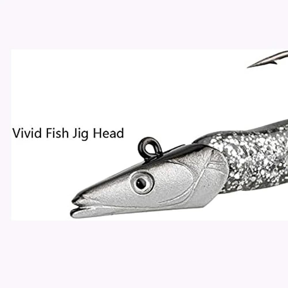 5Pcs Jig Head Soft Artificial Bait Kit Paddle Tail Trout Winter Fishing Lure Set Silicone Wobbler For Trolling Sea Bass Swimbait