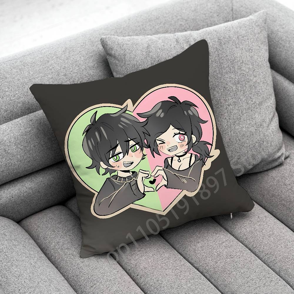 The Coffin of Andy and Leyley Throw Pillow Case For 50x50cm 40x40cm 55x55cm 45x45cm 30x30cm Square Bedroom Pillowcase Cover