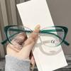 Occhiali da lettura da donna alla moda, da uomo, alla moda, di lusso, con design alla moda, presbiopia, occhiali da vista con occhi di gatto, anti-luce blu, per donna