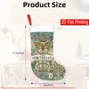 Christmas Decoration Fireplace Hanging Stocking () 1PC&1PC&4PCHappy Birthday Butterfly (4) - Pattern Christmas Gift Sock