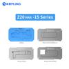 Mijing Z20 Pro Reballing Stencil Fixture Kits for iPhone X-17 Pro Max Motherboard Middle Frame Planting Tin Platform Hand Tools