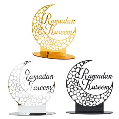Ramadan Dekoration Islam Muslim Acryl Ornament für Home Eid Mubarak Decor