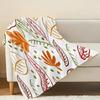 High-density Plush Flannel Blanket Soft, Skin-friendly Cozy Throw, Portable for Home, Car & Air Conditioner, Warm Decorative Blanket.