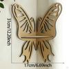Butterfly Corner Shelf, Wall Organizer, Decorative Floating Wooden Suitable for