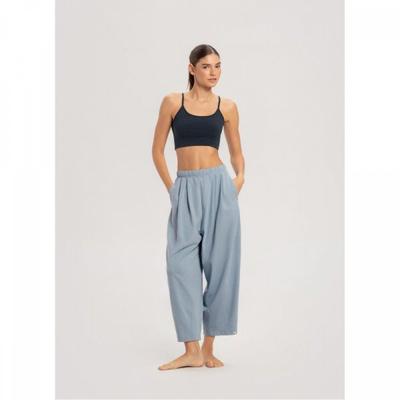 Budhi Mudra Tuck Volume Pants Faded Denim B61003apl52 U55