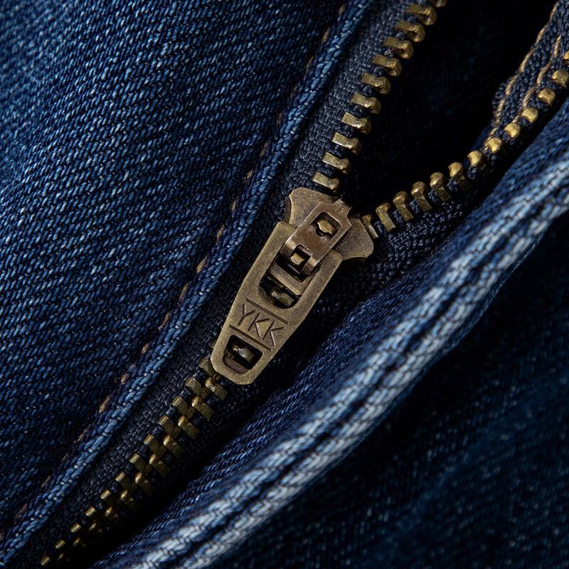 RAIN.CUN Women's Slim Straight Fleece-Lined Jeans