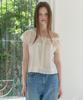 MARGARIN FINGERS Flower Lace Blouse (Cream)