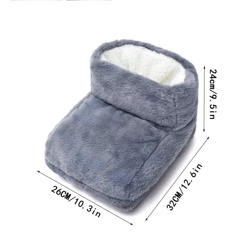 Usb Electric Heater Foot Warmer Heated Comfort Plush Cushion Couple Warm Foot Cover Feet Heating Pads For Home Sleeping