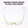 8pcs Windproof Transparent Sand-proof Anti-shock Biking Safe Goggles Anti Blue Light Pollen Security Protection Safety Glasses