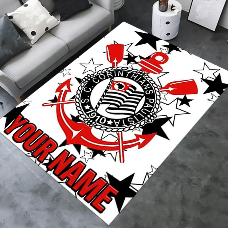 Custom Name Corinthians Carpet Rug for Living Room Bedroom Home Sofa Decoration,Kids play Non-slip Floor Mat