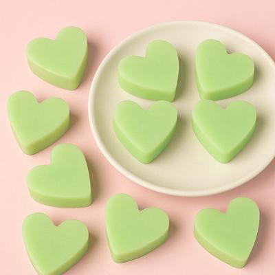 Guest Soaps Heart Shaped Green Tea - 10 Pack
