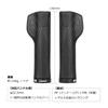 GORIX Bicycle Grip Ergonomic Lock-on TPR Material 22.2mm Compatible with