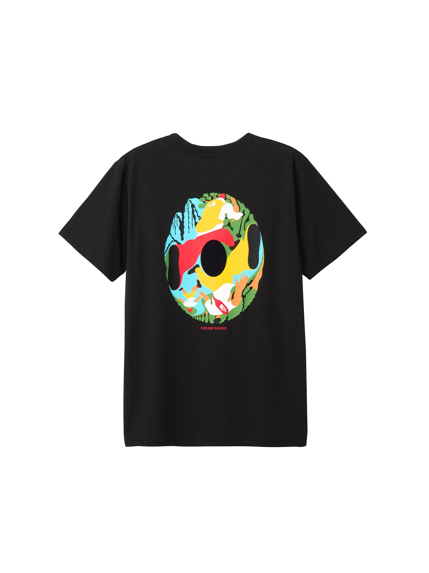 

The North Face Футболка ES Circulation M с коротким рукавом, мужская, черная, чёрный