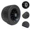 7" Wheelbarrow Tire Solid Assembly Replace Garden Cart Wheel Heavy Duty for