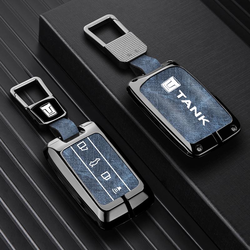 2024 Tank 300 Key Cover for Men & Women - Durable Metal Shell, Three Hundred & Five Hundred Compatibility