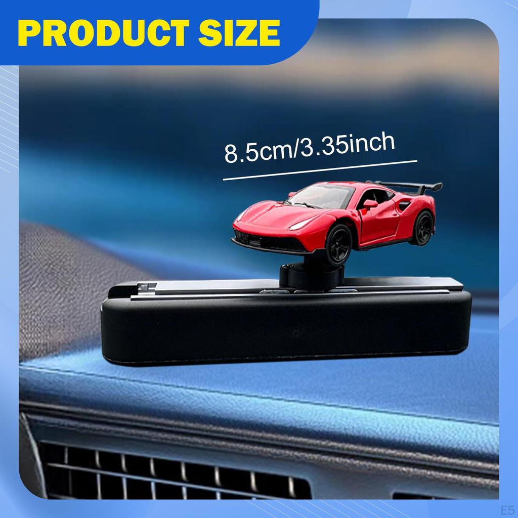 1/64 Car Model Auto Interior Accessories Birthday Gift Decorative Dynamic Dashboard Decoration