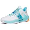 Anta Water Flower 4 Nitrogen Technology Non-Slip Wear-Resistant Low-Top Basketball Shoes Men Basketball Shoes White Blue Orange 112221602-4