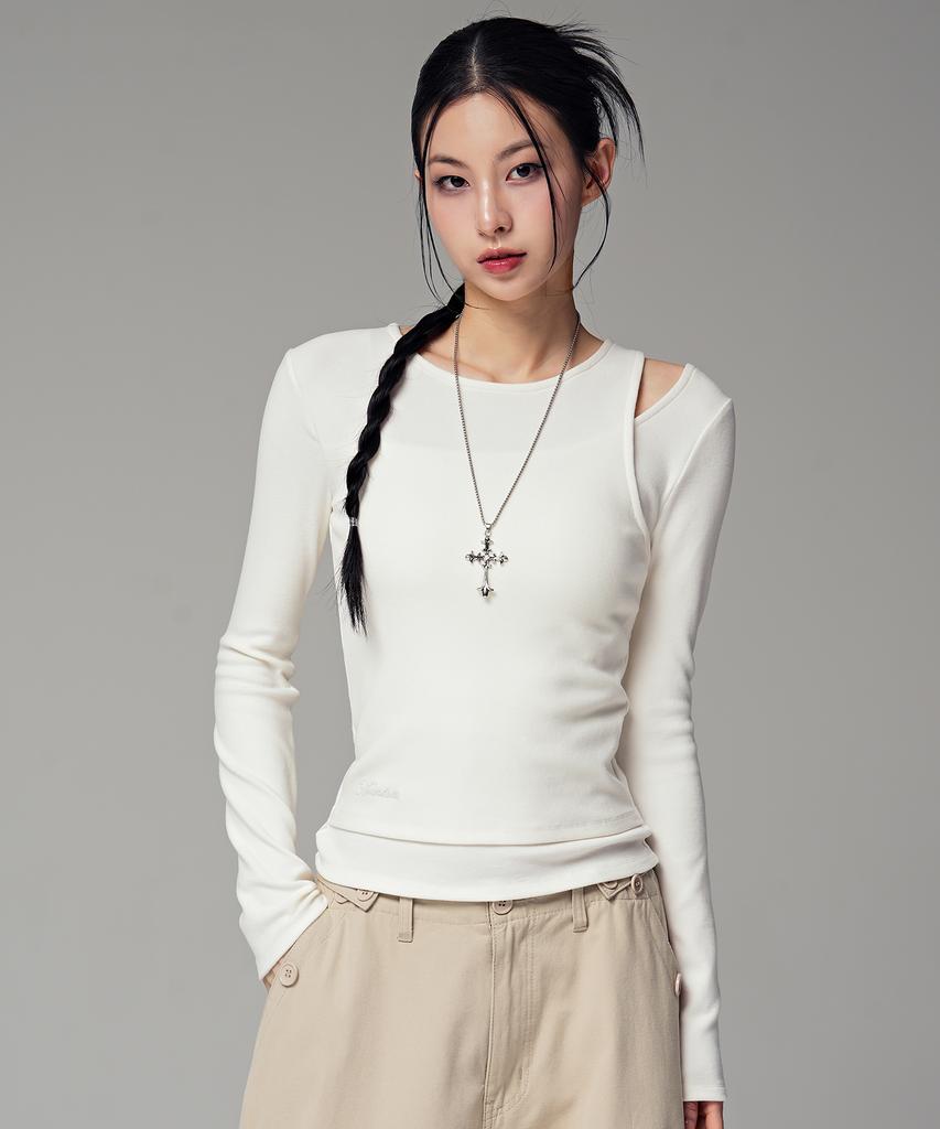 AVANDRESS Dian Layered Tee_4Col