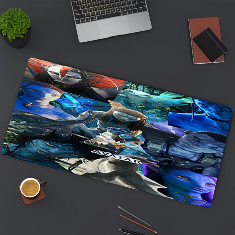 Podložka pod myš s potiskem Avatara, pro podložku pod klávesnici, podložka pro notebook PC pro kancelářské domácí použití, dekorace stolu, perfektní dárek k narozeninám pro hráče