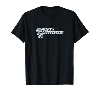 Fast & Furious 6 Full Color Logo T-Shirt