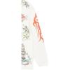 Palace Inky Long Sleeve Sweatshirt Unisex tops White P19ES053